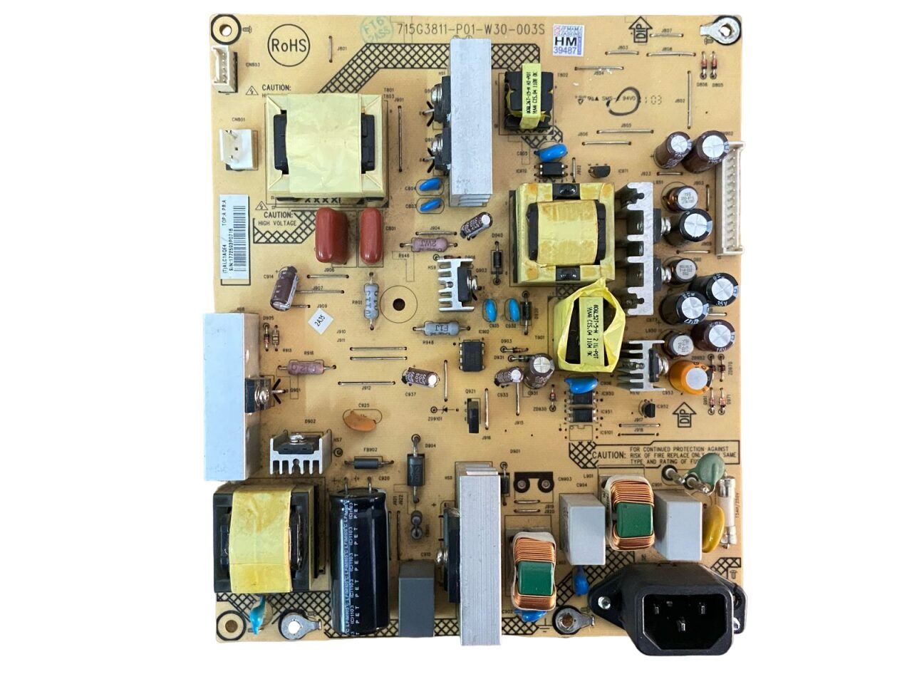 49b55230-f438-4043-80b2-ac3a8200f3eb Placa Fonte Tv Aoc Lc32w053 / 715g3811-p01-w30-003s - Imagem 1