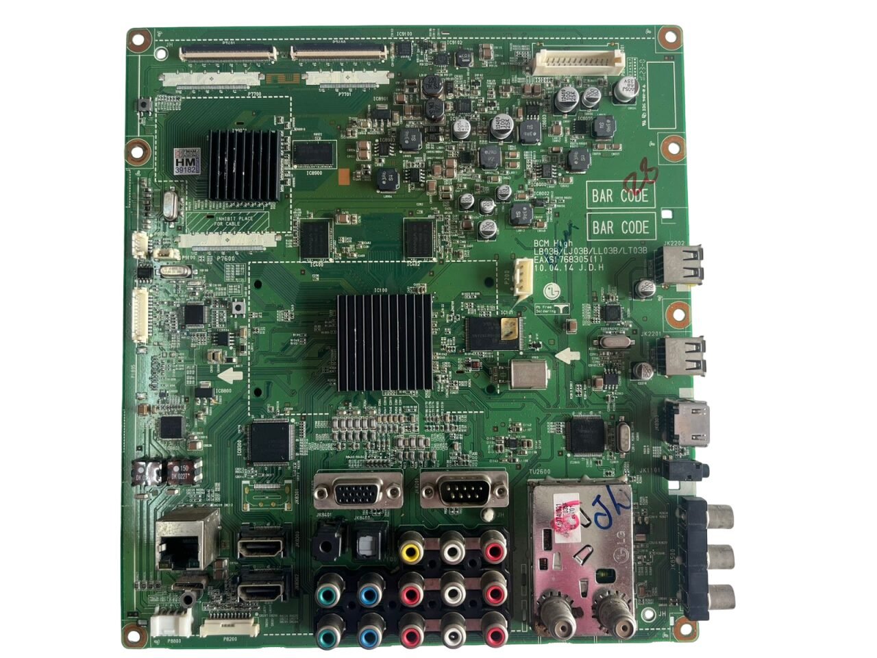 2371d482-c06b-4978-8139-d73f173d7fe3 Placa Principal Tv Lg 32ld840 / Eax61768305 (Com Defeito Hdmi) - Imagem 1